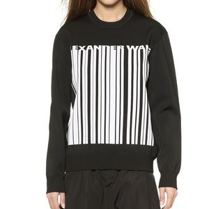 Alexander Wang Barcode Sweatshirt
